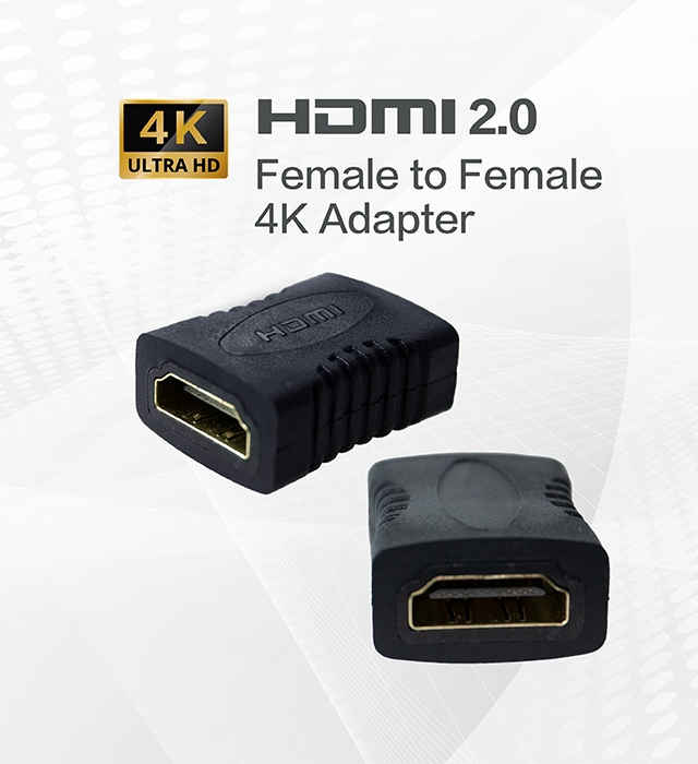 Nugens HDMI 2.0 Female to Female 4K Adapter Banner