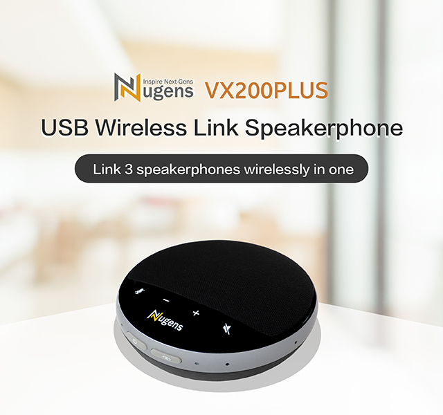 Nugens VX200PLUS USB Wireless Link Speakerphone-mobile
