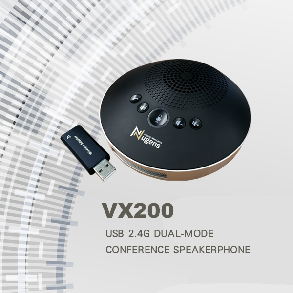 VX200 USB 2.4G Dual-Mode Conference Speakerphone